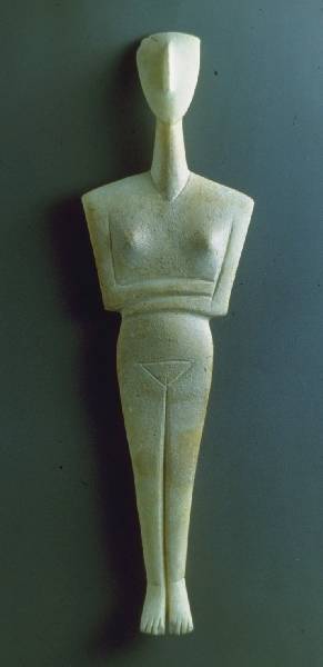 Cyclades - Female Figurine (2500-2000 BC) marble